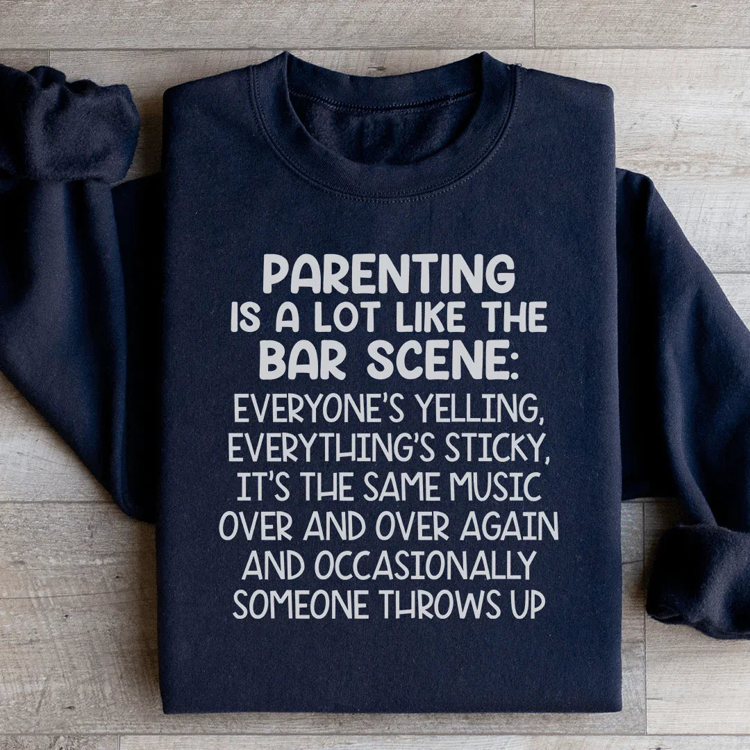 La crianza de los hijos se parece mucho a la escena del bar