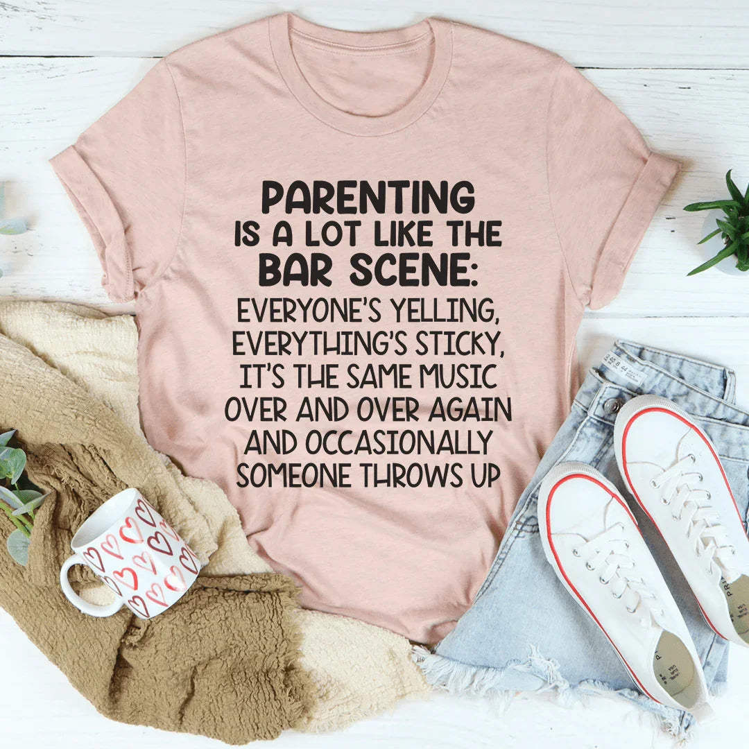 Ser padres es muy parecido a la escena del bar Tee