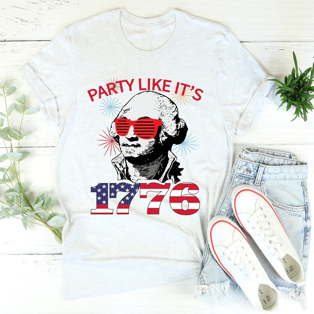 Camiseta de fiesta como si fuera 1776