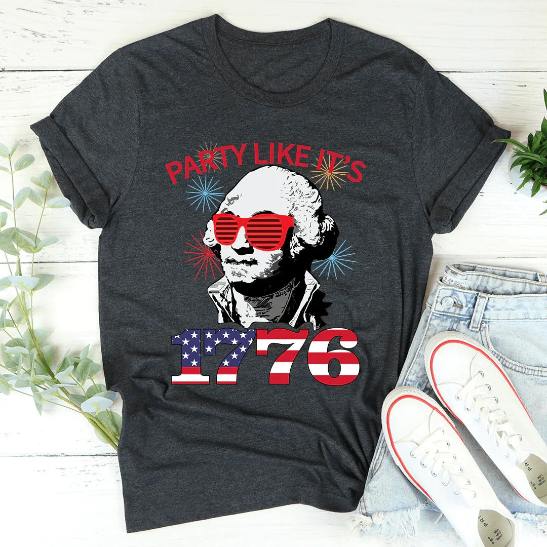 Camiseta de fiesta como si fuera 1776