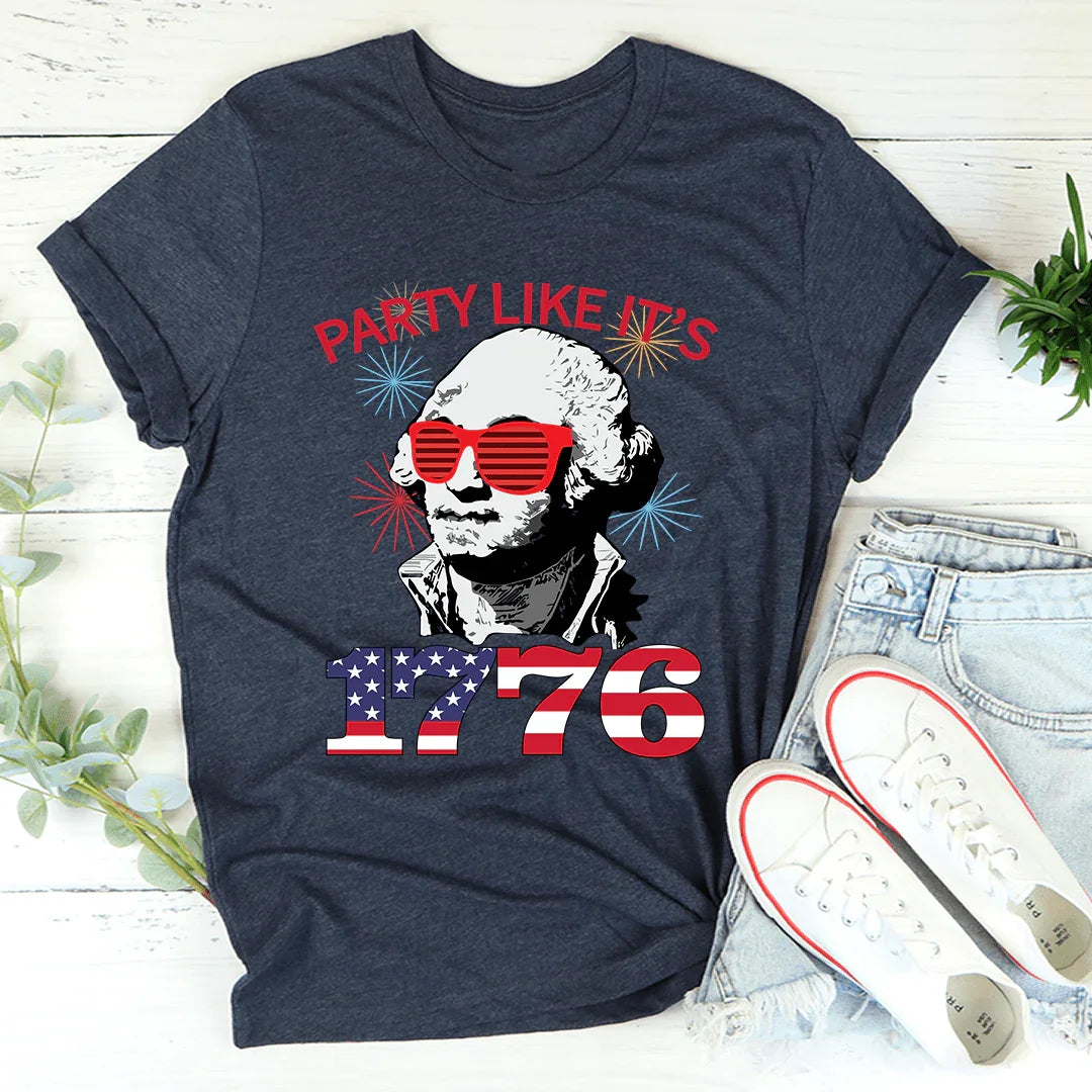Camiseta de fiesta como si fuera 1776