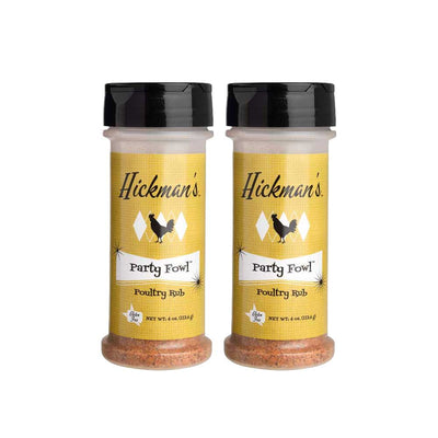 Mélange d'épices pour poulet Party Fowl de Hickman | Paquet de 2