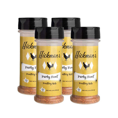Mélange d'épices pour poulet Party Fowl de Hickman | Paquet de 4