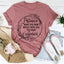 Camiseta de paciencia