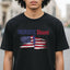 Patriotic Dissent Unisex T-Shirt – American Flag Design