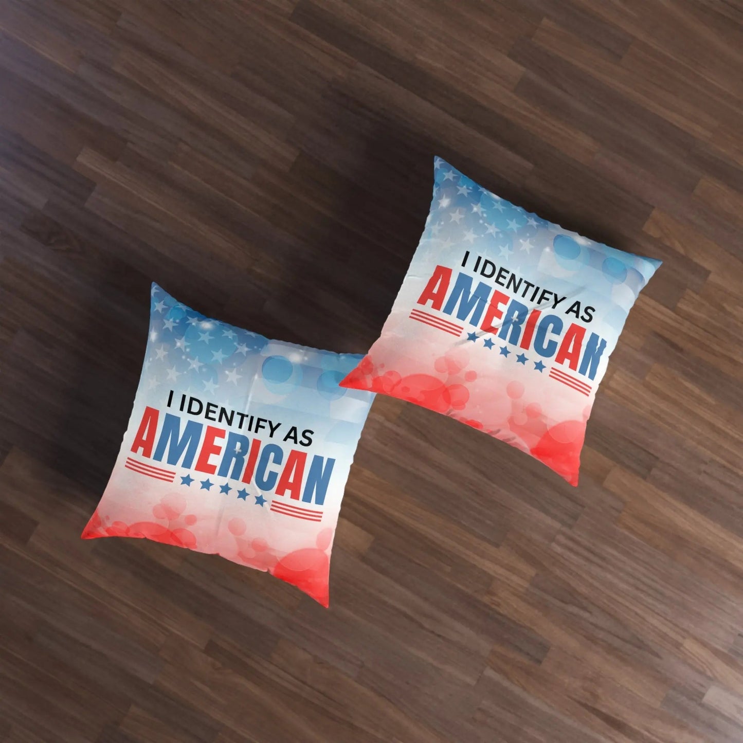 Patriotic Tufted Floor Pillow - Celebrate Your Space