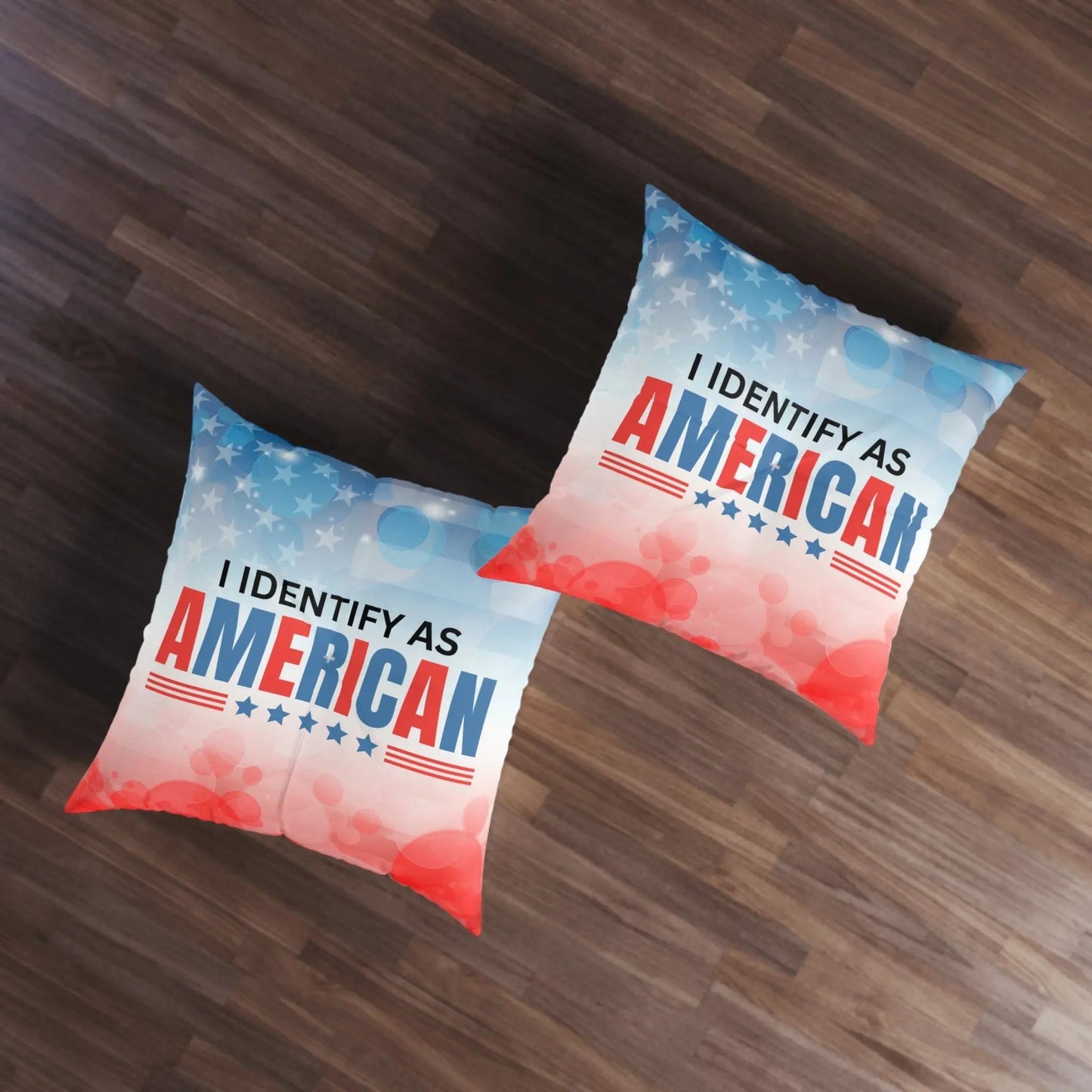 Patriotic Tufted Floor Pillow - Celebrate Your Space