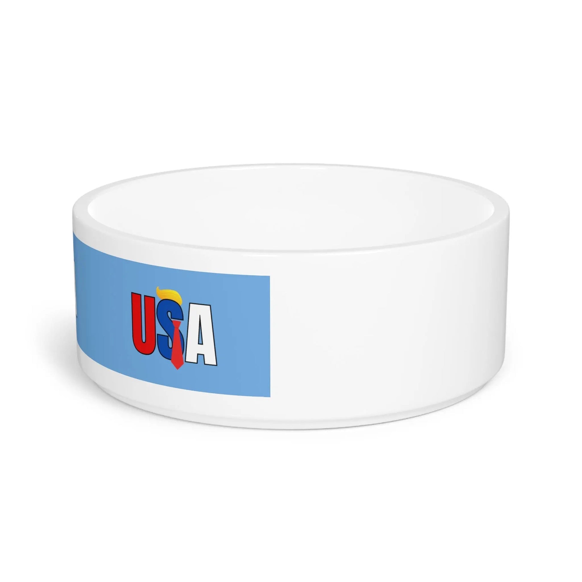 USA Themed Pet Bowl - Ideal for Dog and Cat Enthusiasts! - Korvel