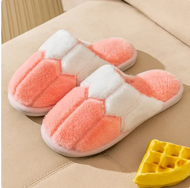 Zapatillas de Invierno de Algodón Acogedor para Mujeres
