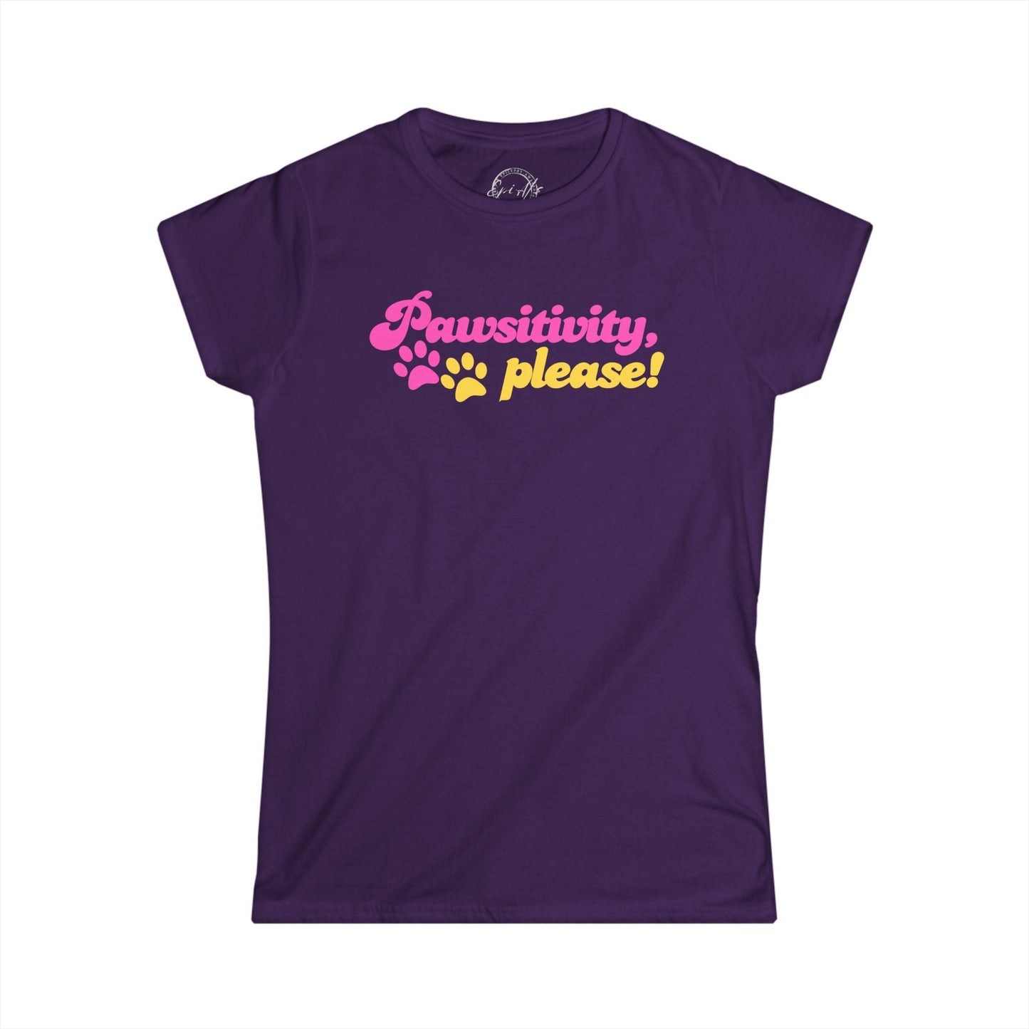Vibrant Pawsitivity Women's Tee - Express Your Style - Korvel