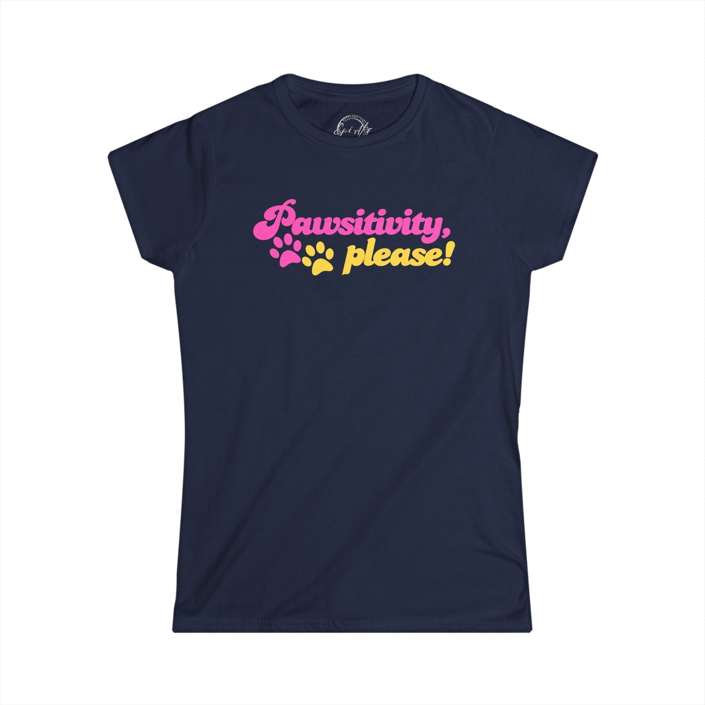Vibrant Pawsitivity Women's Tee - Express Your Style - Korvel