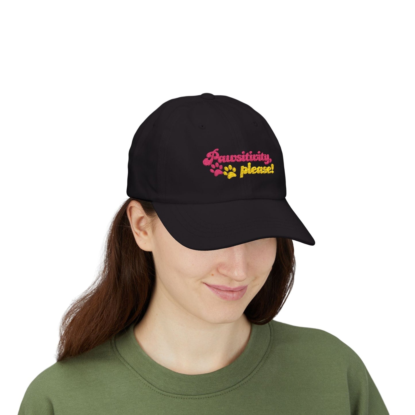Gorra Pawsitivity Dad | Accesorio Casual Elegante
