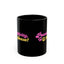 Mug Pawsitivity | Tasse noire pour les amoureux des chiens