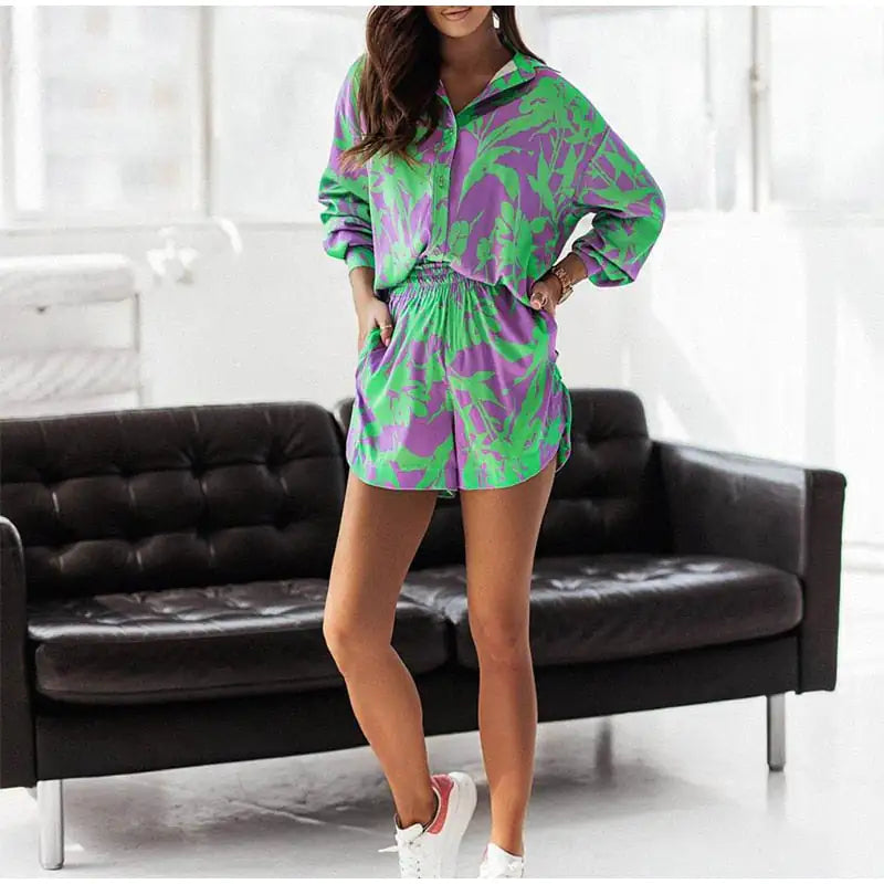 Ensemble de Shorts et Chemise Julie