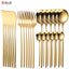 24 Pieces Luxury Cutlery Set for Elegant Dining