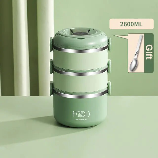 Premium Multi-Layer Stainless Steel Lunch Box