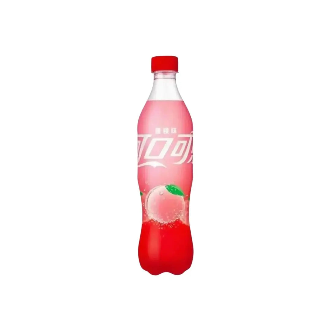 Coca-Cola Durazno – Refrescante Soda con Sabor a Durazno de 500mL