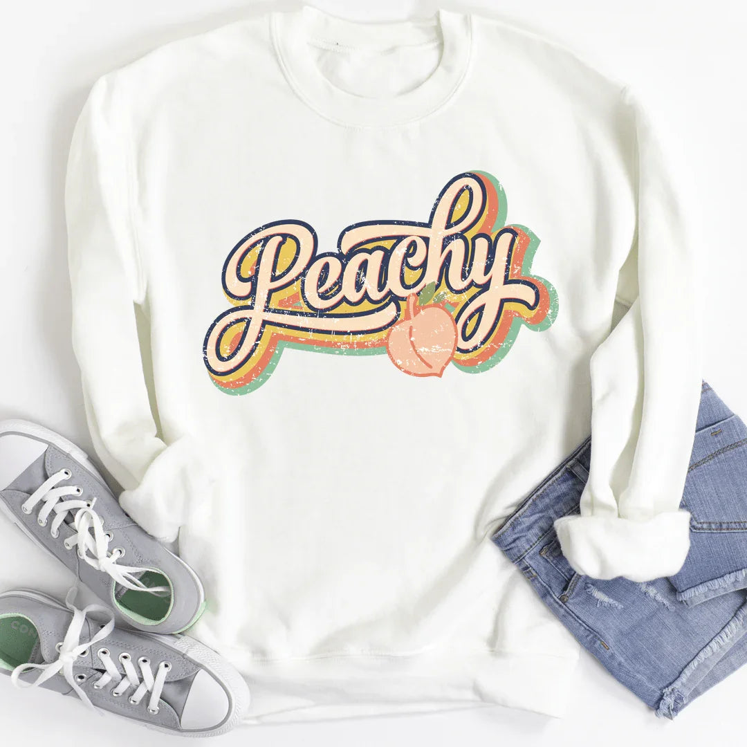 Peachy Classic Fit Sweatshirt - Korvel