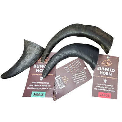 PeaksNPaws Water Buffalo Horn - Premium Dog Treat
