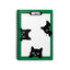 Cahier à spirale Peeky Kitties pour étudiants et amoureux des chats