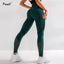 Peeli High Waist Seamless Leggings Yoga Pants Push Up Fitness Tight Workout Tummy Control Gym Leggings Athletic Pants Sportswear - Korvel