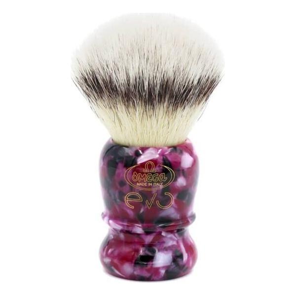 Omega Evo Shaving Brush - Veteran Purple - E1891