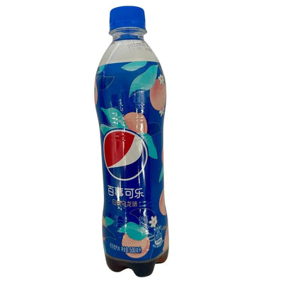Pepsi White Peach & Oolong – Refreshing Flavored Cola 500mL