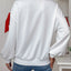 Sweatshirt à col rond à manches longues Perfee Bow