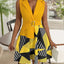 Perfee Collared Neck Sleeveless Mini Dress - Korvel