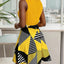 Perfee Collared Neck Sleeveless Mini Dress - Korvel