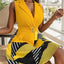 Perfee Collared Neck Sleeveless Mini Dress - Korvel