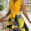 Perfee Collared Neck Sleeveless Mini Dress - Korvel