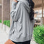 Perfee Half Snap Long Sleeve Hoodie - Korvel