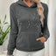 Perfee Pearl Butterfly Long Sleeve Hoodie