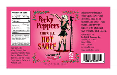 Chili Queen Mustard Chipotle Hot Sauce – Texas-Style Heat & Flavor, 5 oz - Korvel