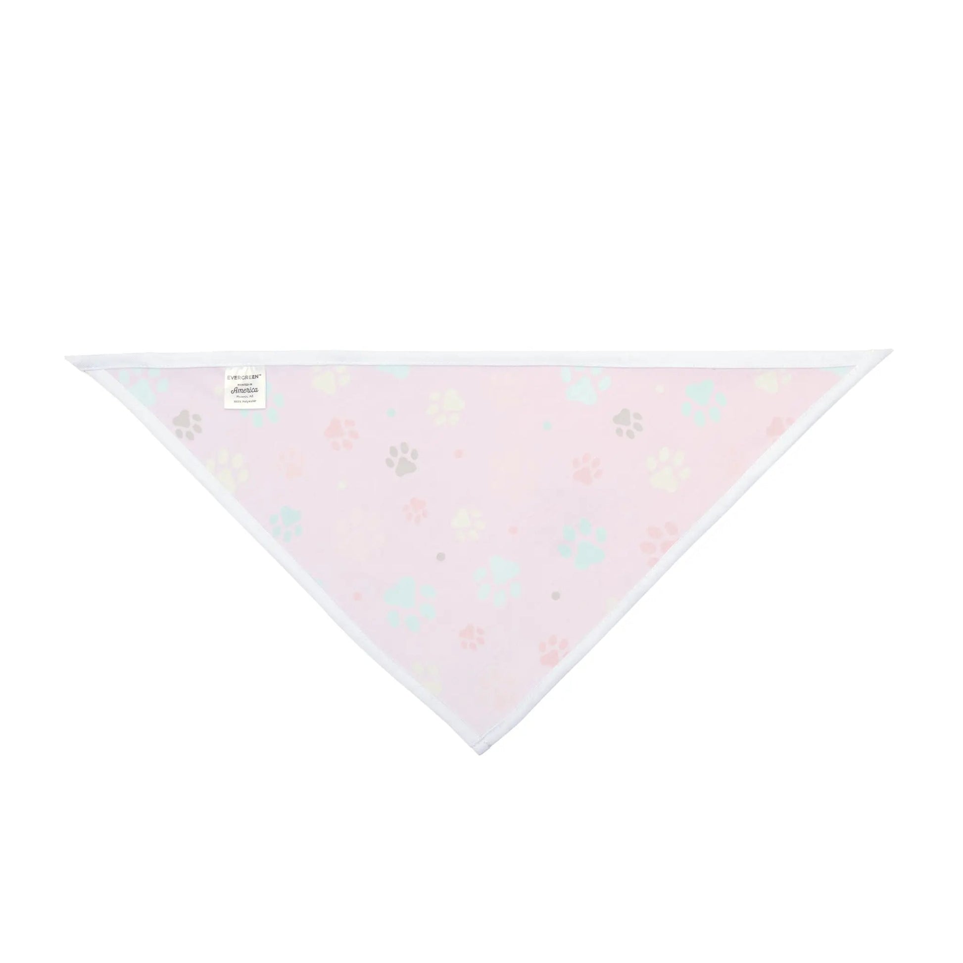 Vibrant Paw Print Bandana for Stylish Pets - Korvel