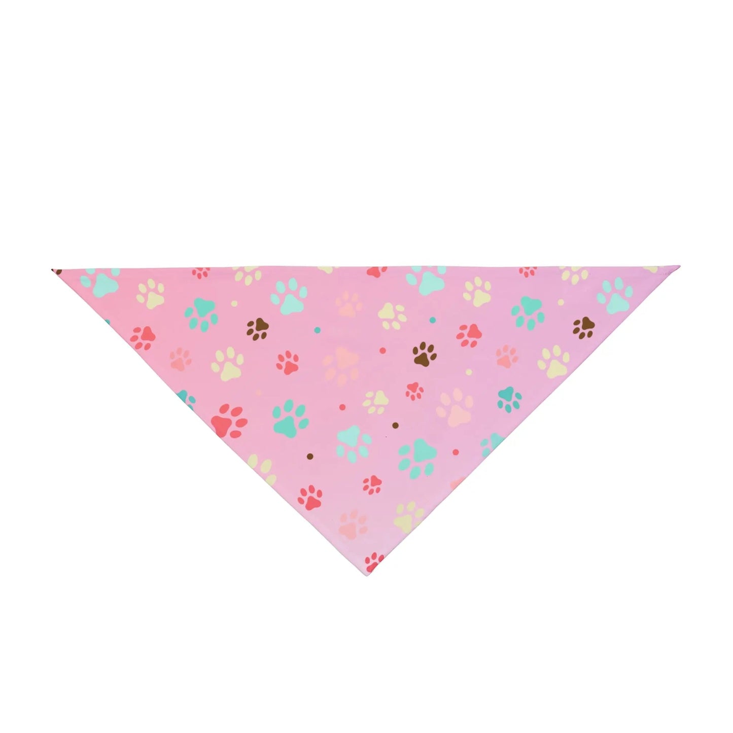 Vibrant Paw Print Bandana for Stylish Pets - Korvel