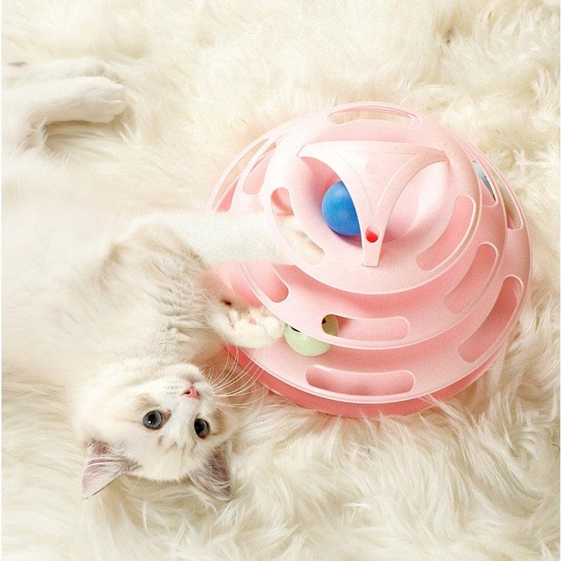 Juguete Interactivo para Gatos con Sensor de Movimiento y Hierba Gatera