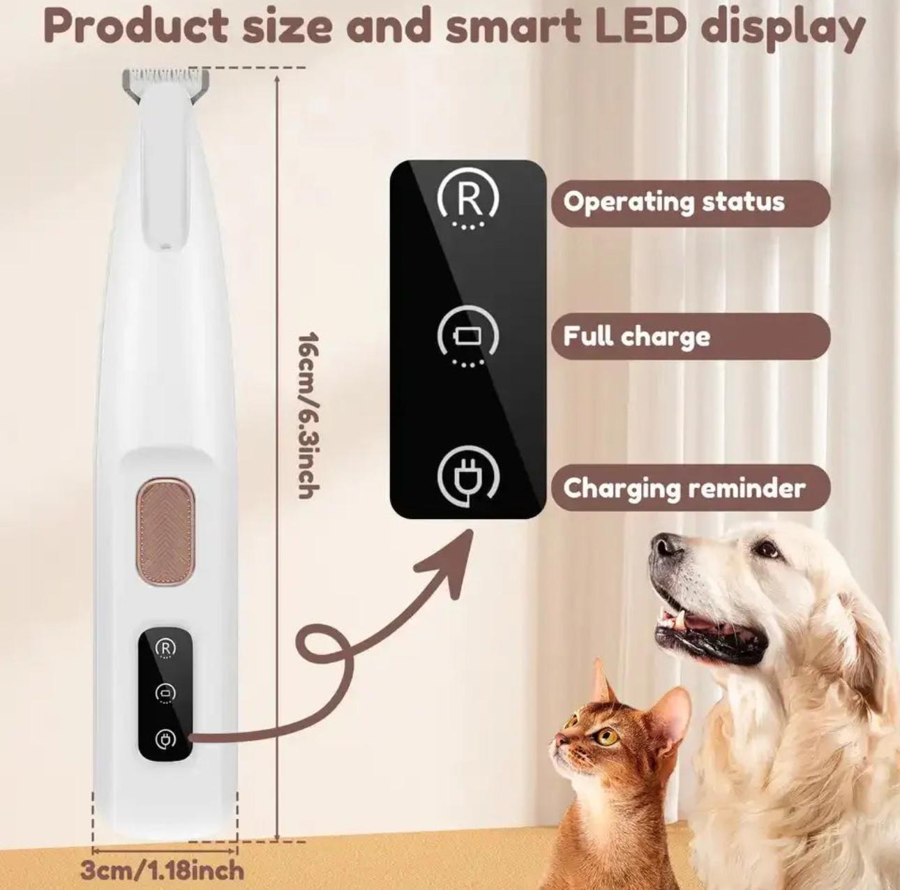 Tondeuse à poils pour animaux de compagnie Premium pour un toilettage sans effort