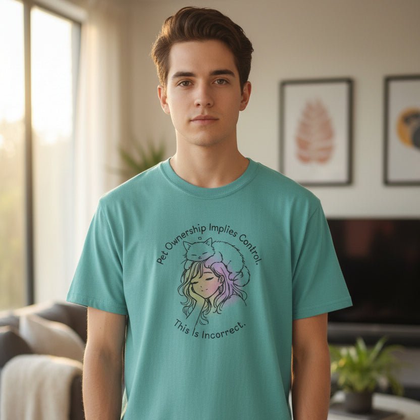 Pet Ownership Implies Control | Cat Humor T-Shirt