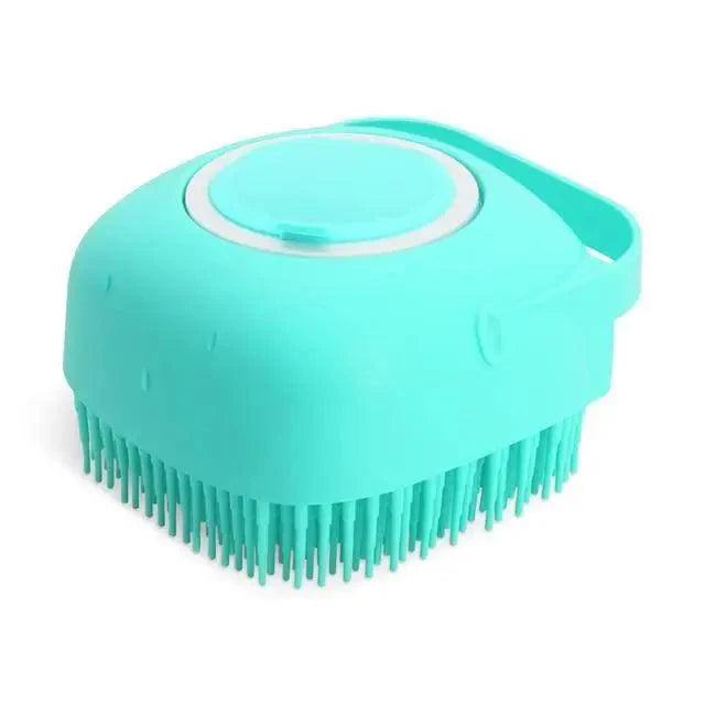 Premium Silicone Pet Bath Brush for Dogs and Cats