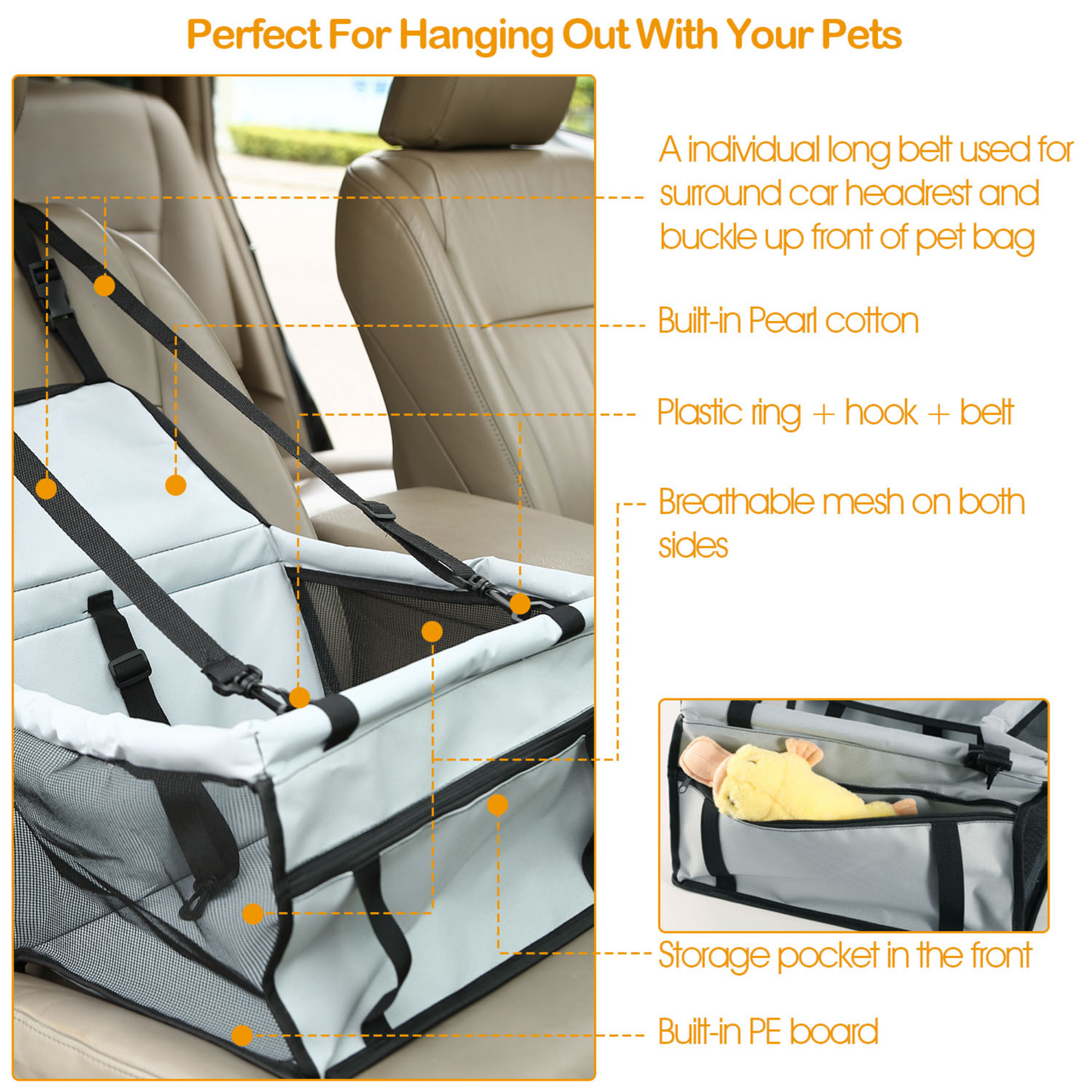 Asiento Elevador para Perros GBruno Premium