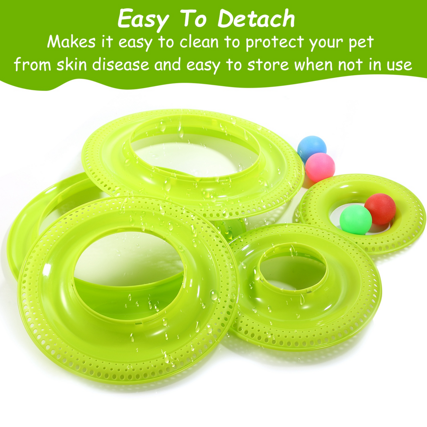 GBruno Interactive Cat Track Tower Toy