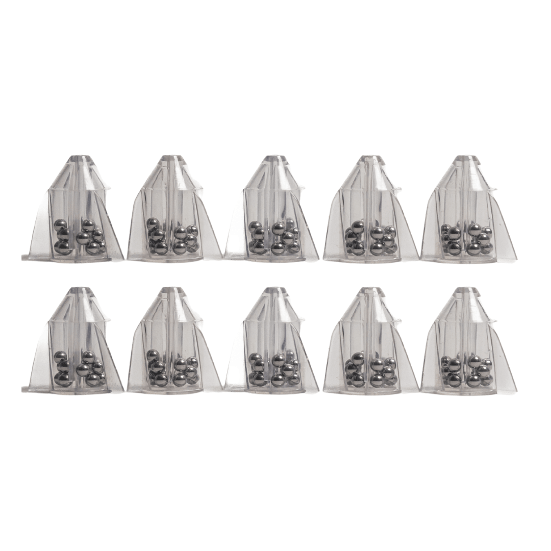 Pack de hochets Rocket Rattles de la série Phantom Tournament - Transparent