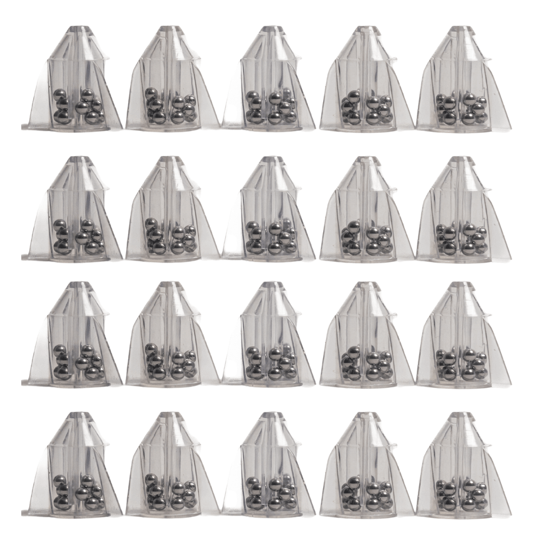 Pack de hochets Rocket Rattles de la série Phantom Tournament - Transparent