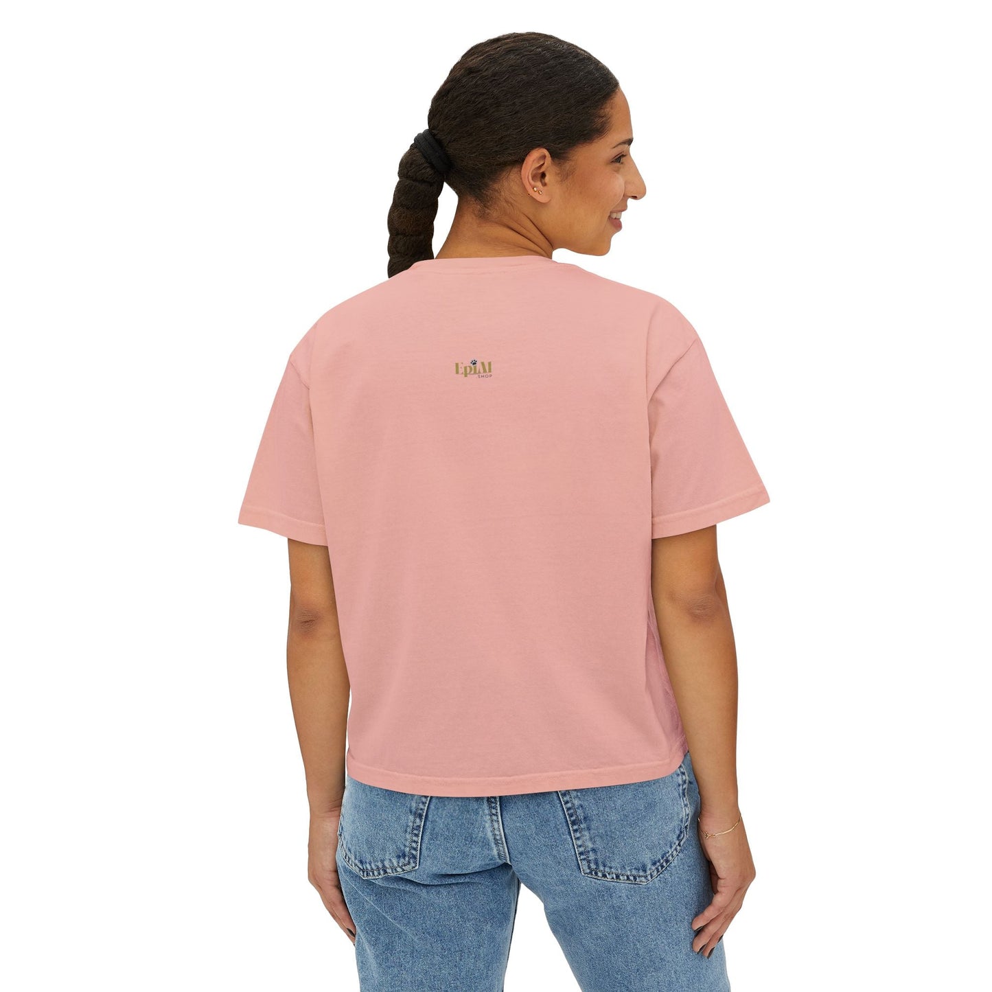 Phat Cat Women's Boxy Tee - Effortless Style & Comfort