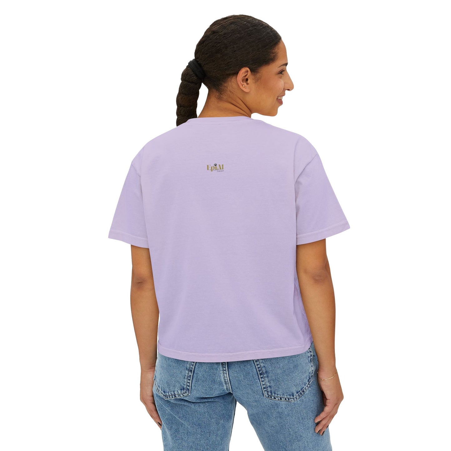 Phat Cat Women's Boxy Tee - Effortless Style & Comfort
