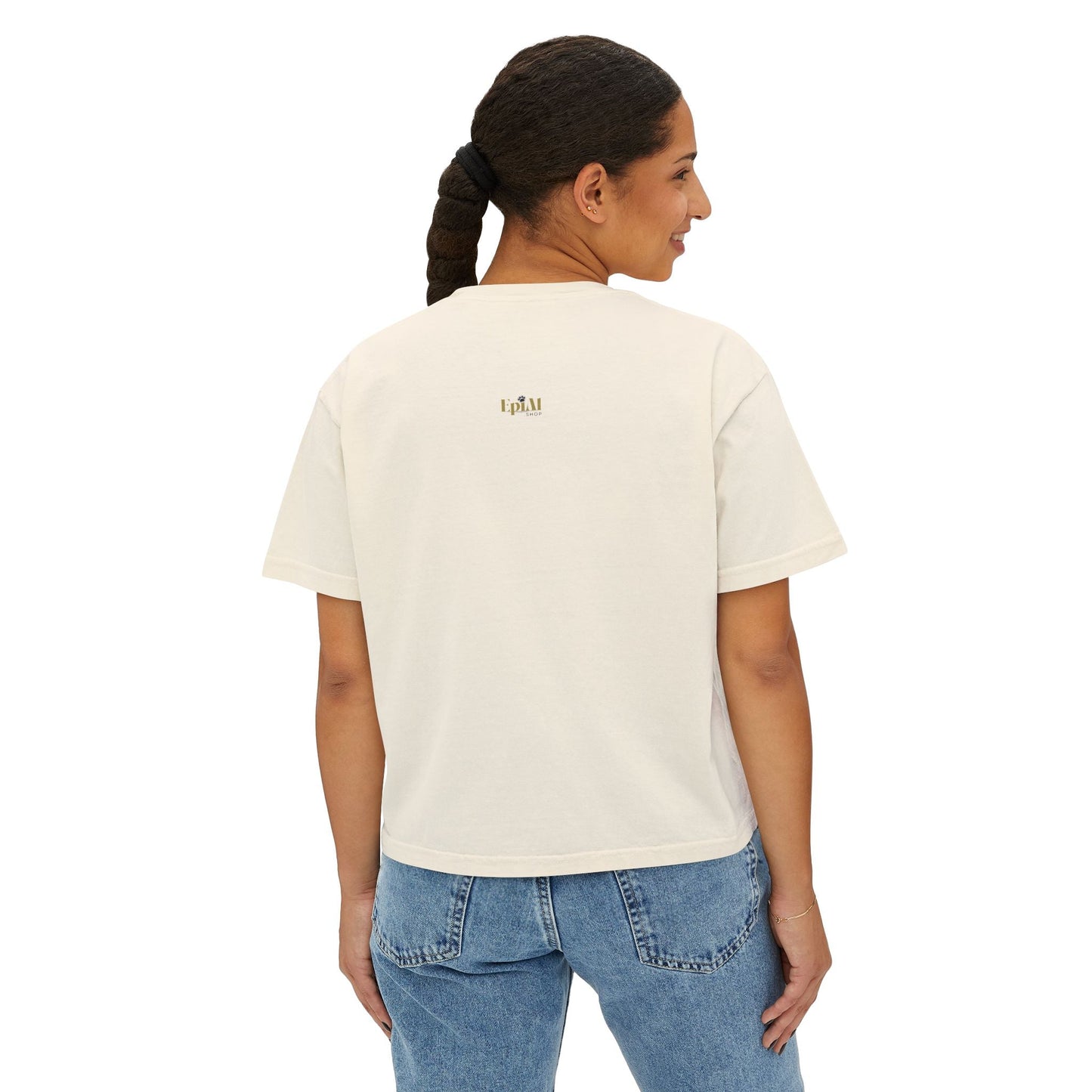 Phat Cat Women's Boxy Tee - Effortless Style & Comfort
