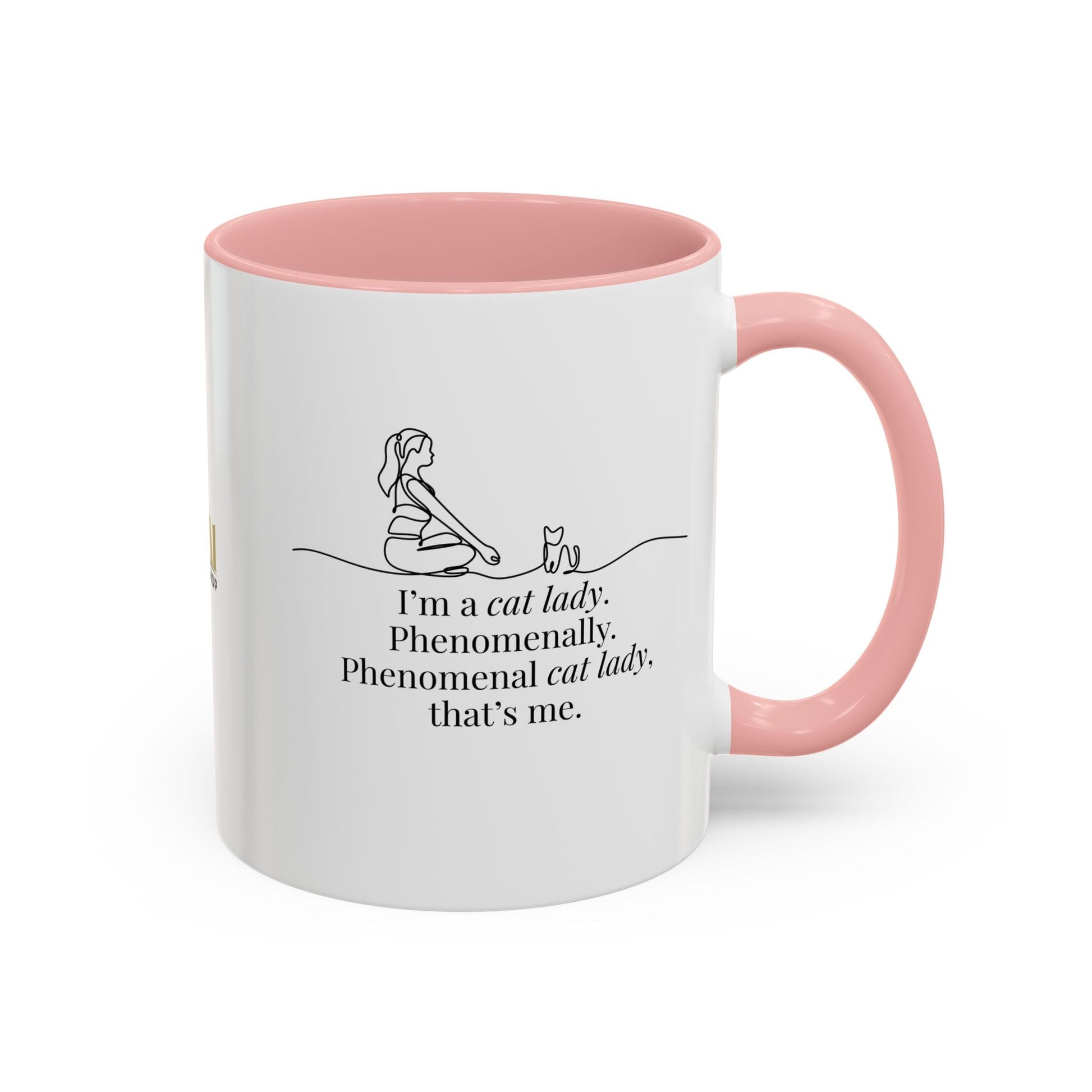 Charming Cat Lover's Accent Mug - Ideal Gift for Feline Fans - Korvel