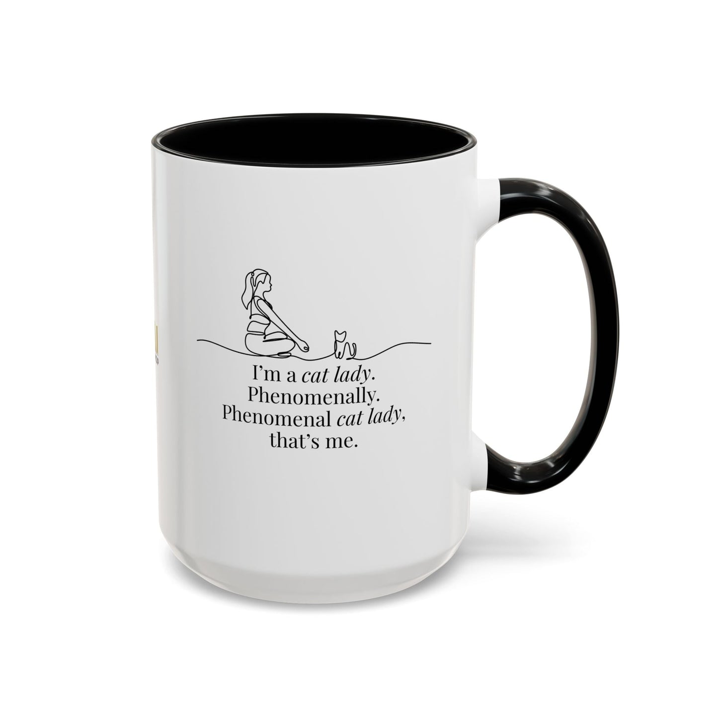 Charming Cat Lover's Accent Mug - Ideal Gift for Feline Fans - Korvel